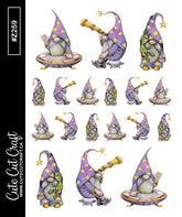 Galaxy Gnomes || Deco Sheet